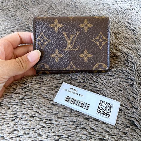 business card holder lv|Lv envelope business card holder.